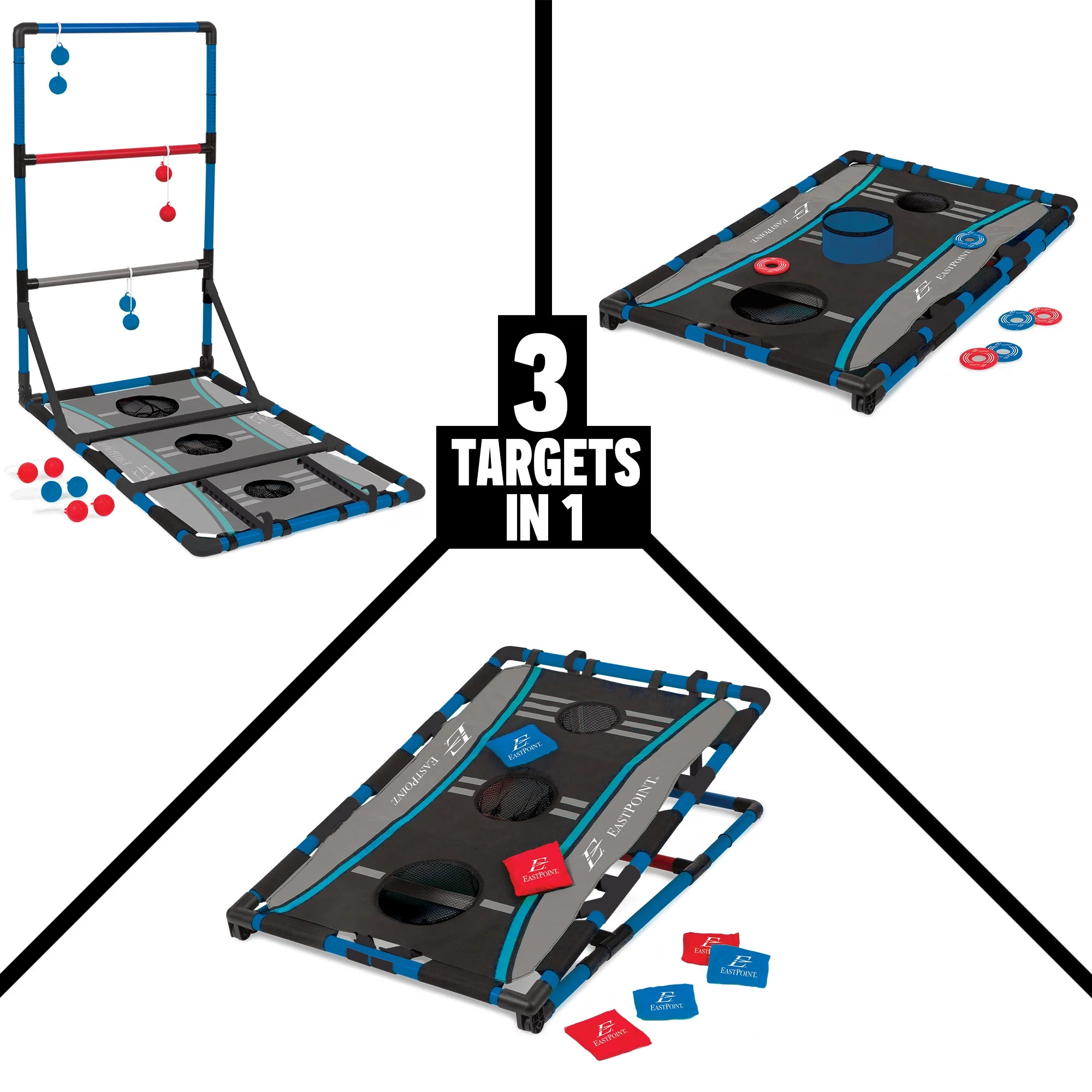 EastPoint Sports 3-in-1 Tailgate Game Set - Cornhole, Ladderball, Washer Toss | Walmart (US)
