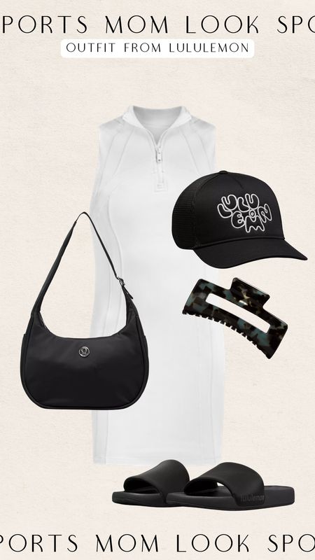 Black and white sports mom outfit idea 

#LTKFitness #LTKActive #LTKStyleTip