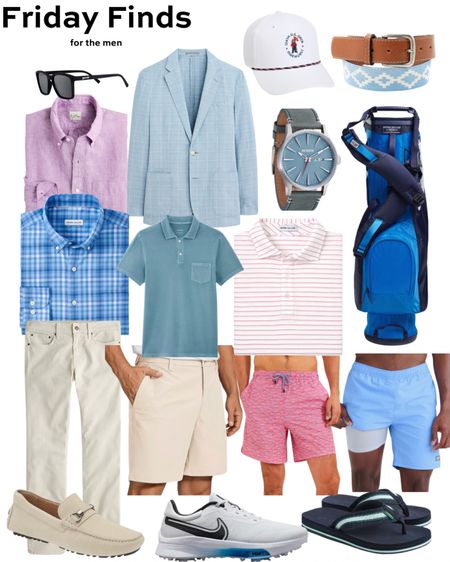 Friday Finds 💙 some fun summer wardrobe pieces for the men …. A great Father’s Day kickstart! 

#LTKStyleTip #LTKGiftGuide #LTKMens