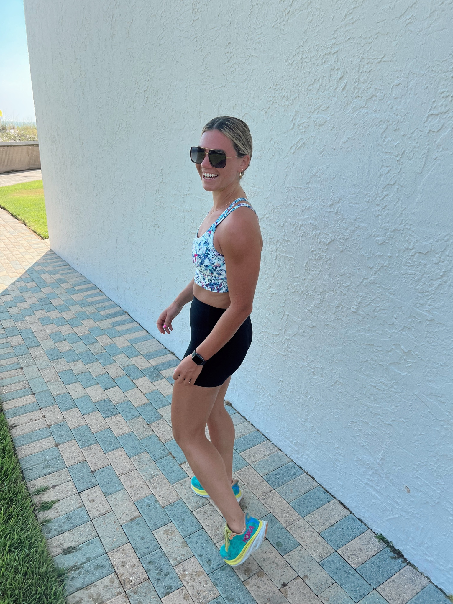 Beach run outfit!!! Great for running! Sports bra and shorts! 

#LTKstyletip #LTKunder50 #LTKFind