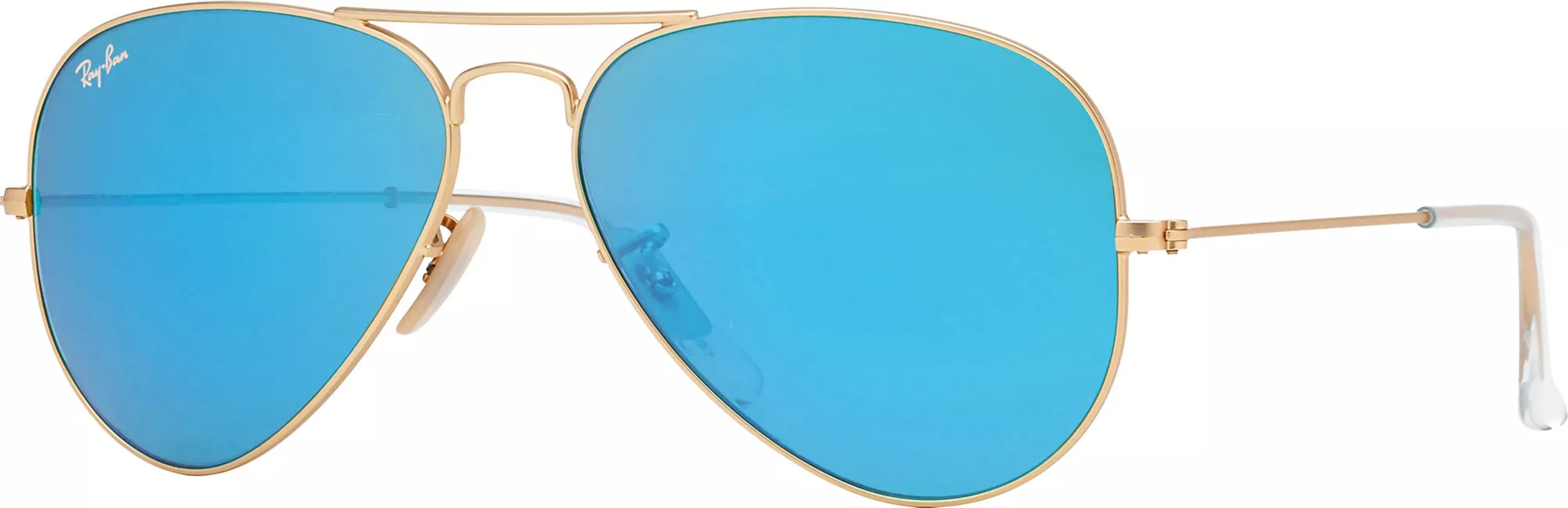 Ray-Ban Men's Aviator Blue Flash Sunglasses | Dick's Sporting Goods