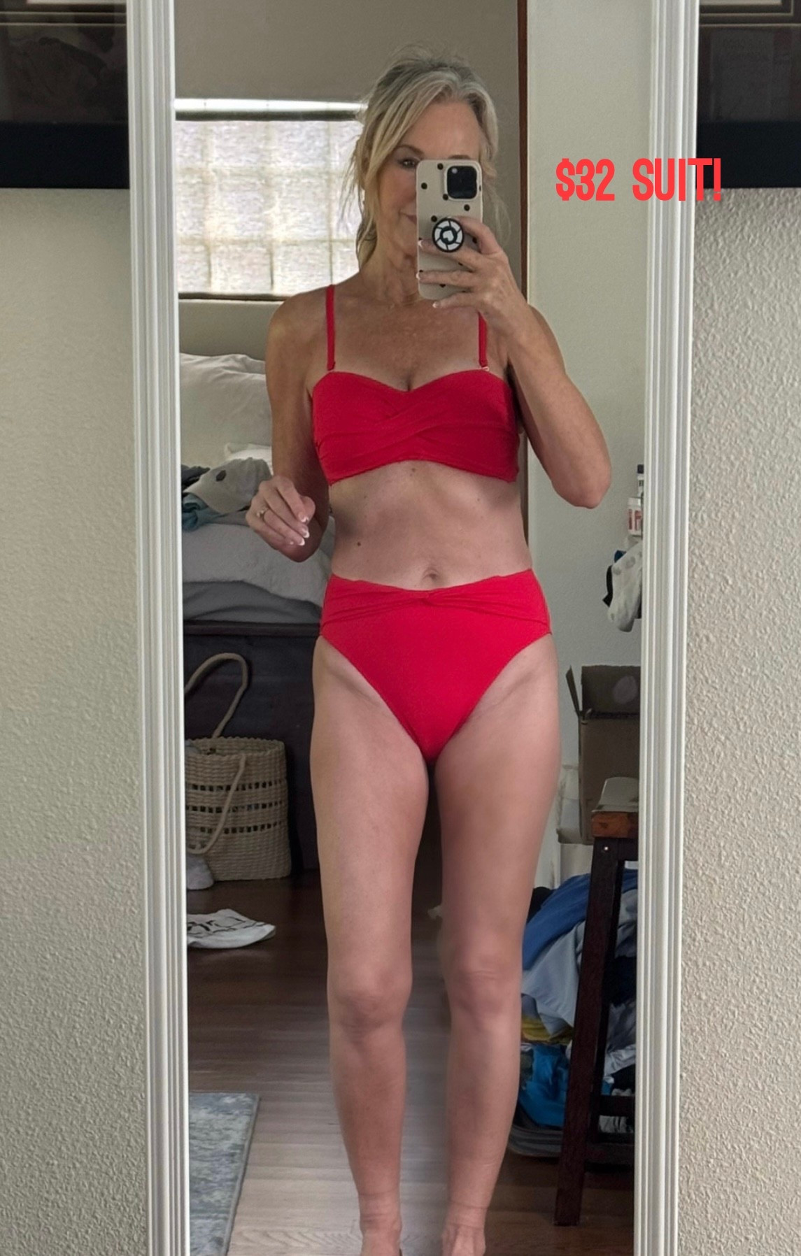 Amazon suit in multiple colors. 👙 #swimsuit #redbikini #fashionover40 #beachwear 

#LTKPetite #LTKOver40 #LTKSwim