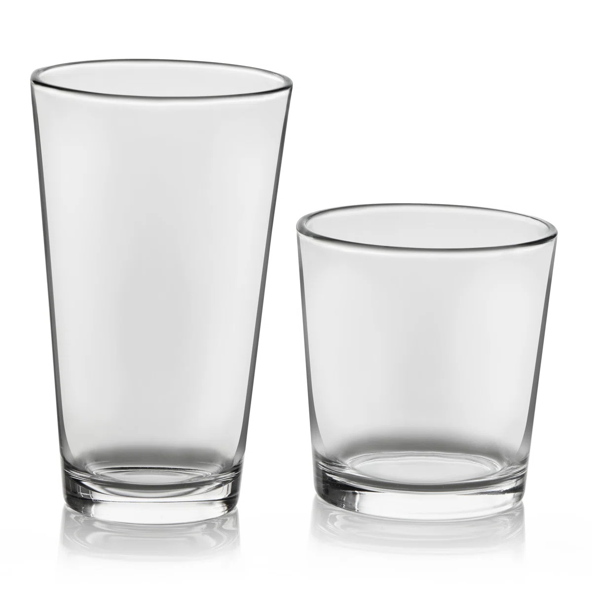 Libbey Flare 16-Piece Tumbler and Rocks Glass Set | Wayfair North America
