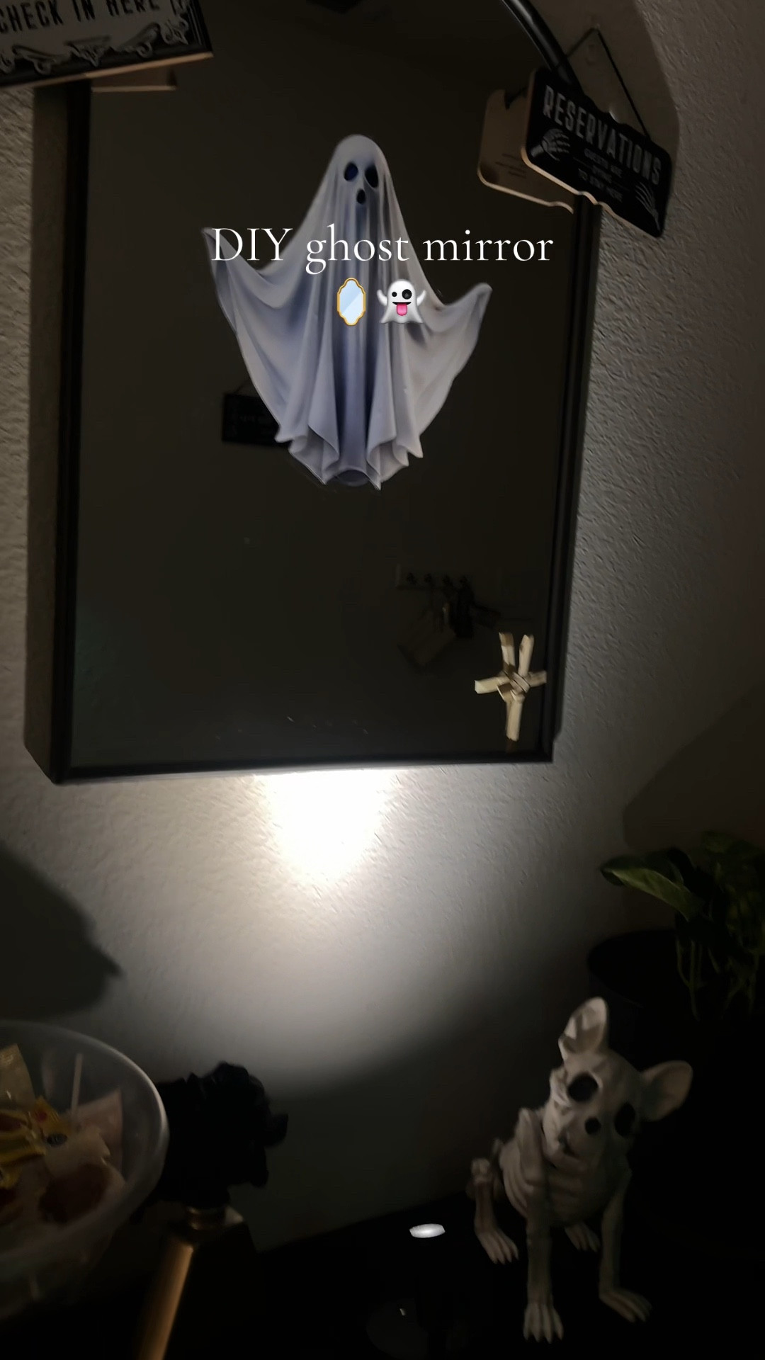 Channeling my inner Martha Stewart with this ghost mirror DIY 🪞👻

#LTKHalloween #LTKSeasonal #LTKHome