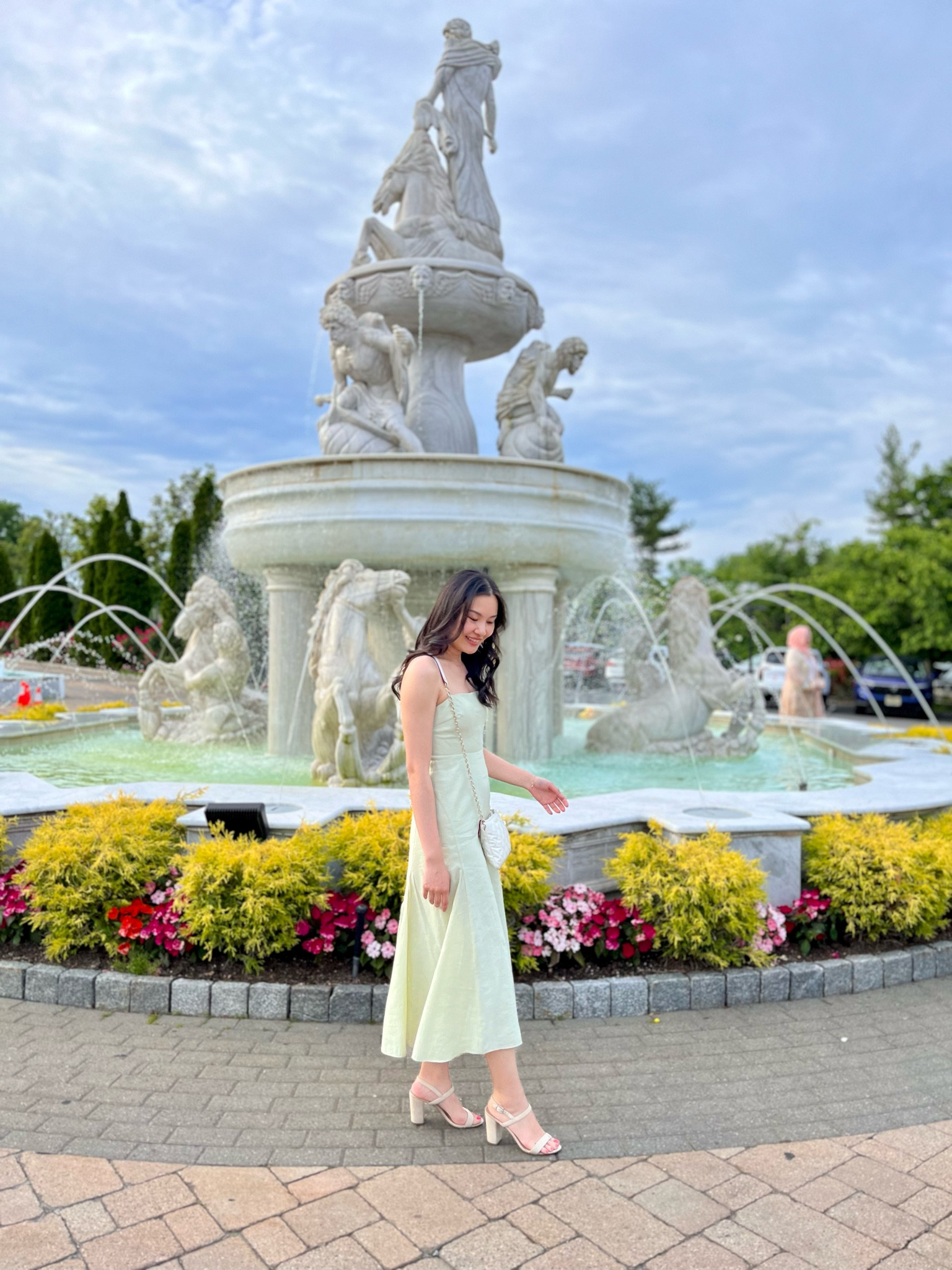 knee length dresses for ladies The Savannah Strappy Maxi Bra Dress main image 0