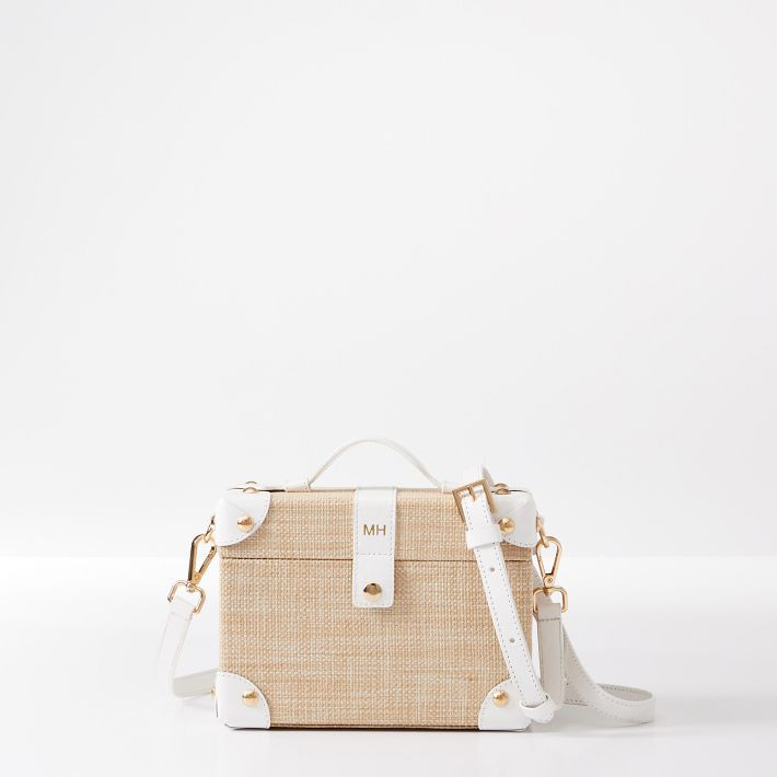 Montauk Raffia Crossbody Bag | Mark and Graham