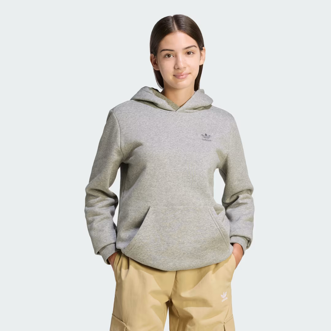 adidas Hoodie Medium Grey Heather XS Kids | adidas (US)