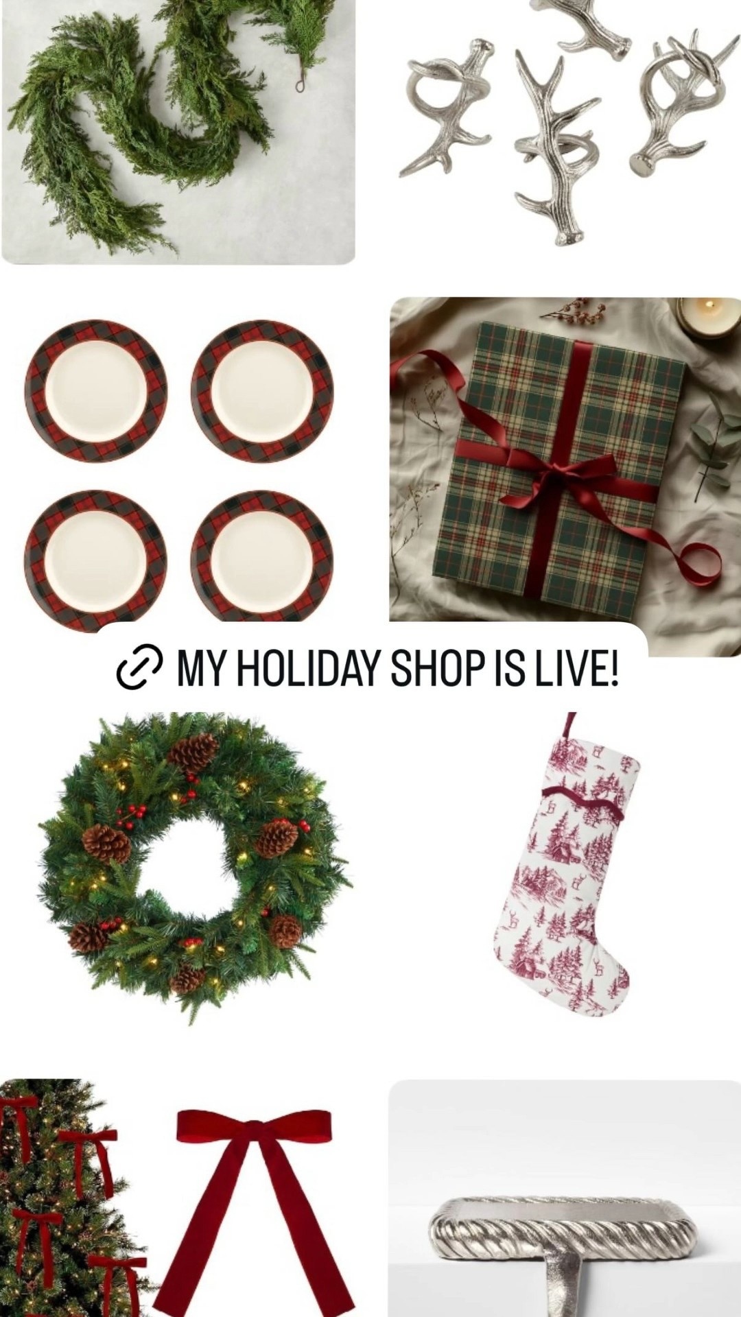 Christmas, holiday decor, stockings, wrapping paper, tartan, Ralph Lauren Christmas. 

#LTKHome #LTKHoliday #LTKGiftGuide