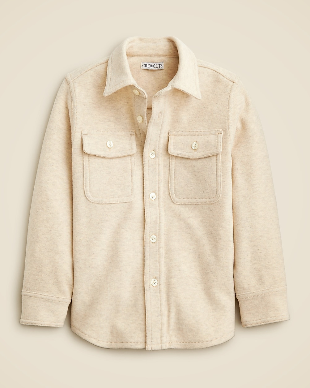 Kids' long-sleeve Seaboard soft-knit shirt in heather | J. Crew US