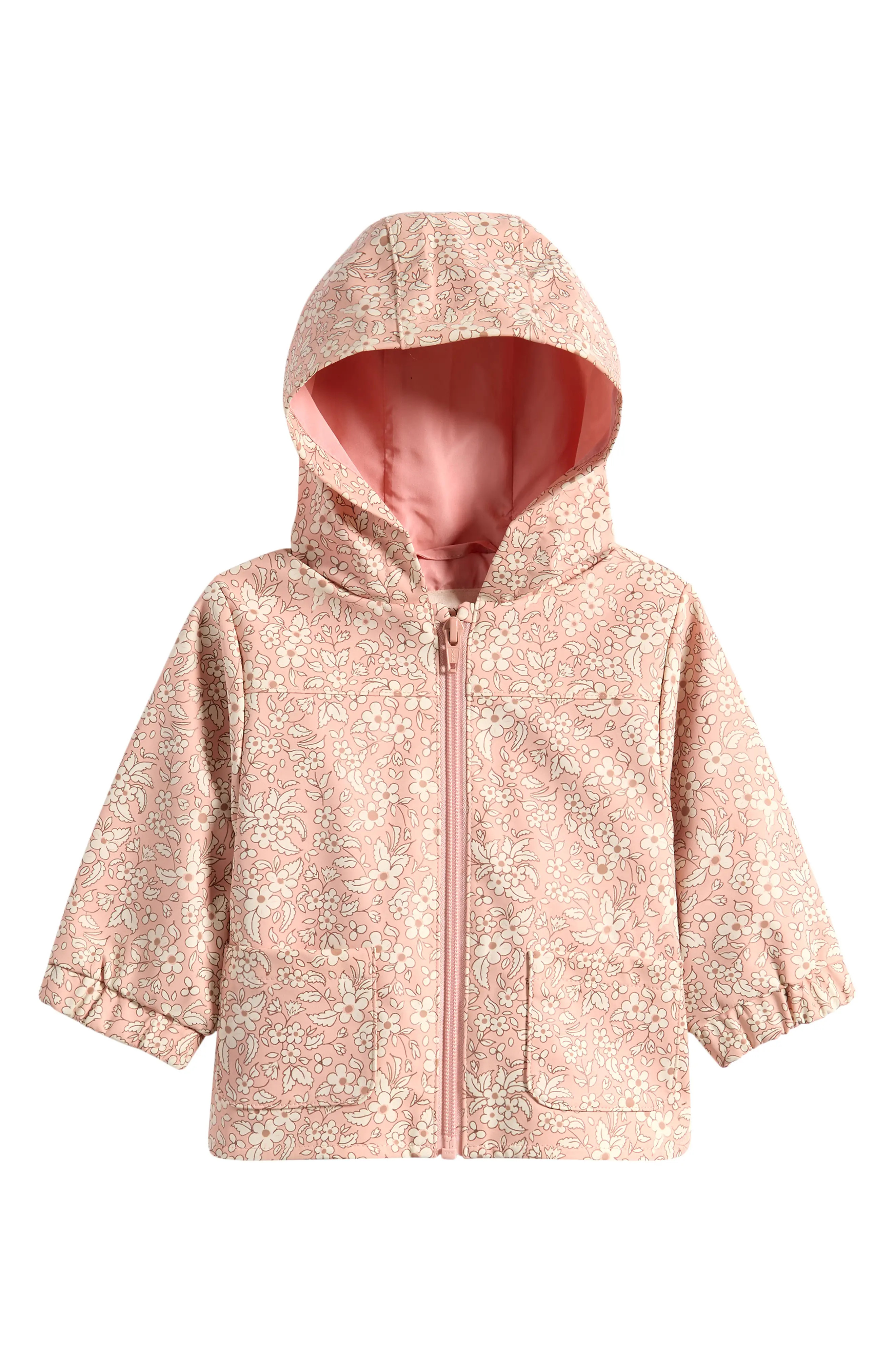 Floral Print Hooded Raincoat (Women) | Nordstrom | Nordstrom