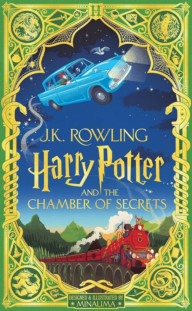 Harry Potter and the Chamber of Secrets (Harry Potter, Book 2) (MinaLima Edition) (2) | Amazon (US)