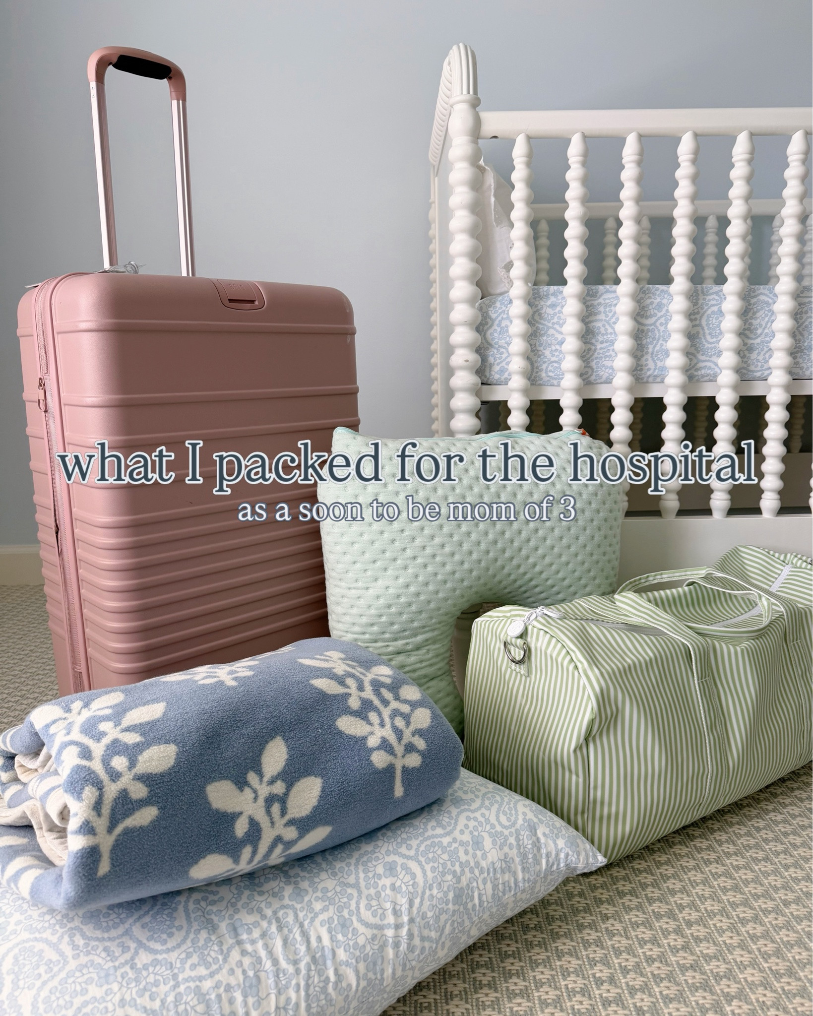 here’s a quick look inside our hospital bags!

#LTKBaby