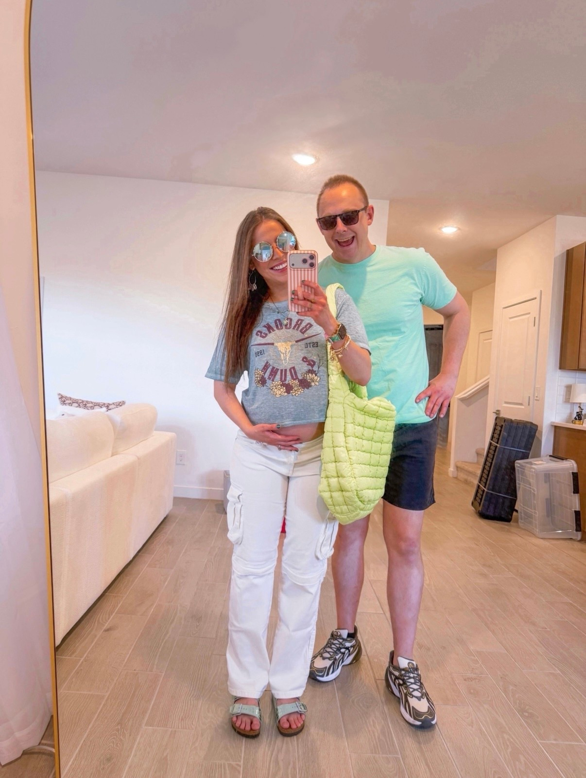 Comfy outfit for pregnant ladies || Bumpin’ through the desert 🌵
Soaking in every moment of this journey 🤍

#LTKBump #LTKdayinmylife #LTKootd