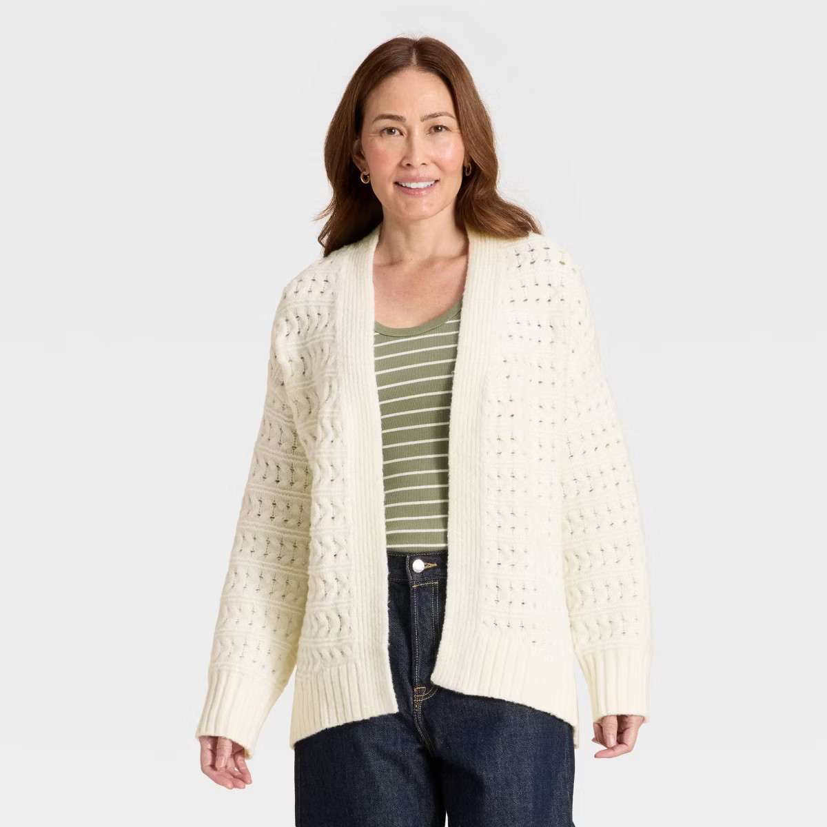 Women's Open Stitch Cozy Cardigan - Universal Thread™ | Target