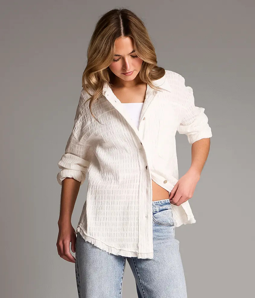 Textured Shirt | Buckle