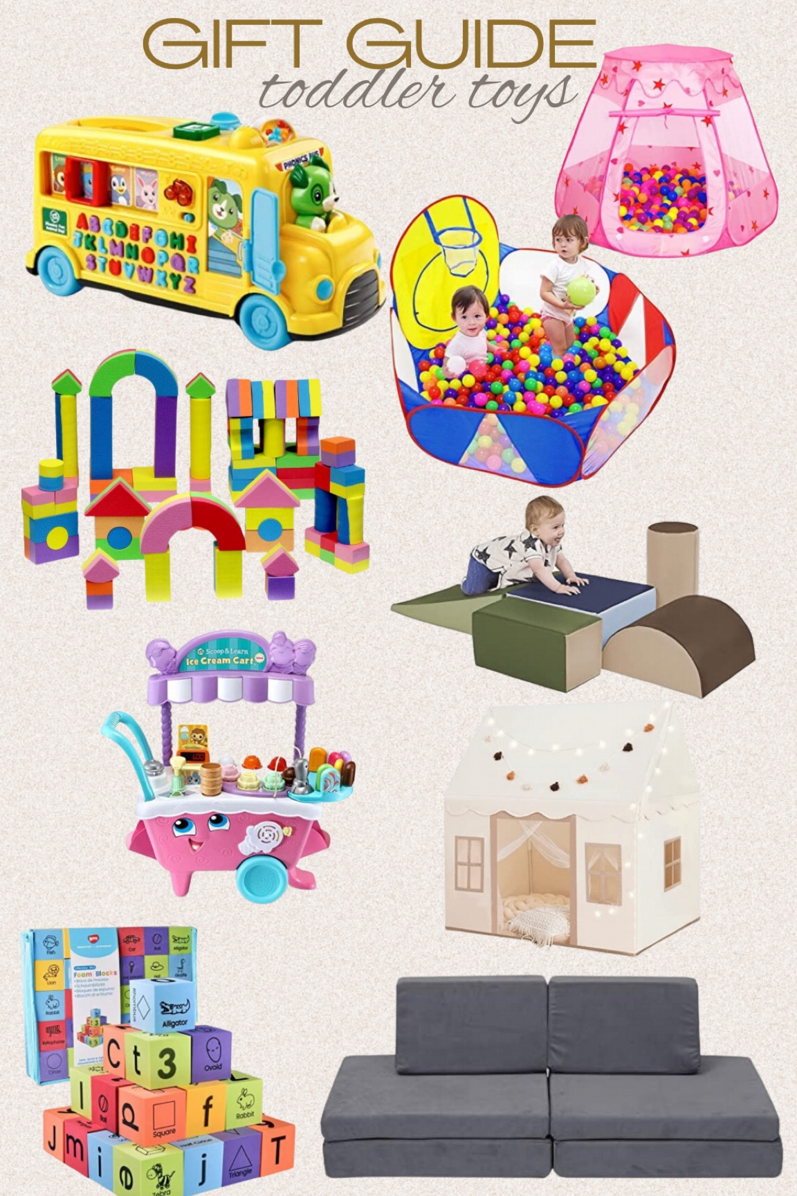 Gift guide toys gifts for toddlers amazon finds amazon toys toys for 1 year olds toys on sale 

#LTKHoliday #LTKsalealert #LTKGiftGuide