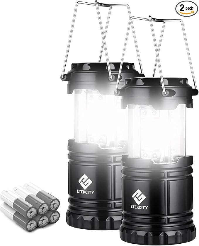 Etekcity Lantern Camping Essentials Lights, Led Flashlight for Power Outages, Survival Gear and S... | Amazon (US)