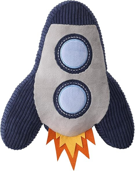 Lambs & Ivy Milky Way Rocket Ship Nursery Throw Pillow Plush | Amazon (US)