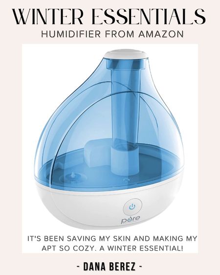 Amazon home humidifier for dry skin! This has been a game changer for my home this winter. Air feels more cozy and my skin isn’t so dry! 

#humidifier #winterhome #winteressentials #amazonhome #amazonhomefinds 

#LTKFind #LTKSeasonal #LTKunder50