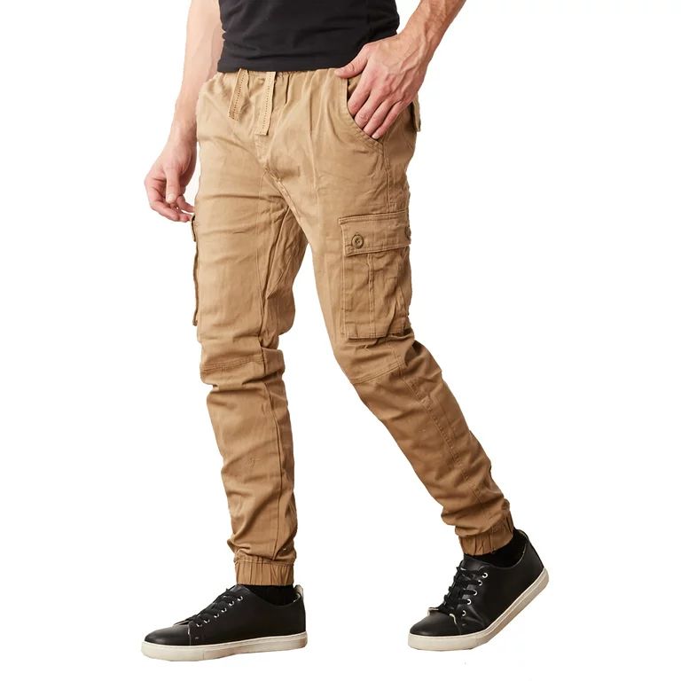 Men's Slim Fit Stretch Cargo Jogger Pants | Walmart (US)
