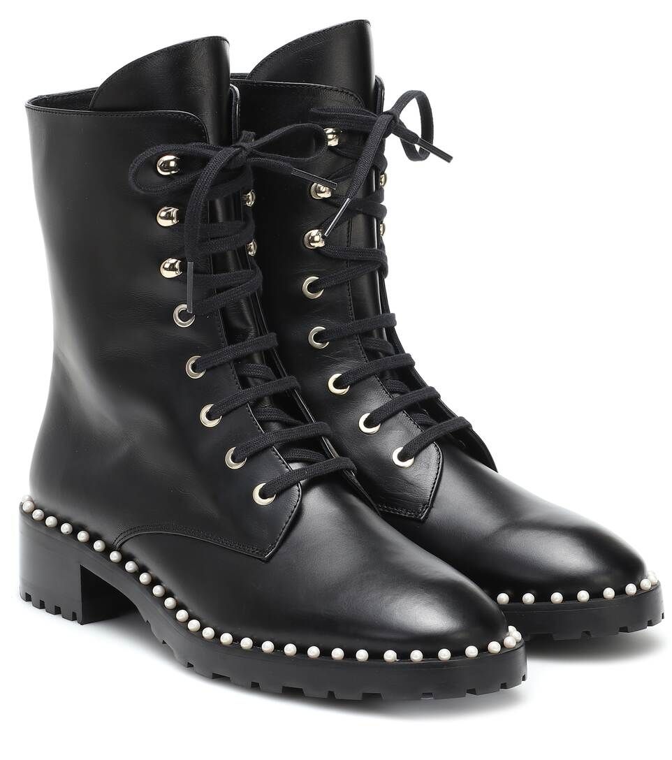 Allie leather combat boots | Mytheresa (US/CA)