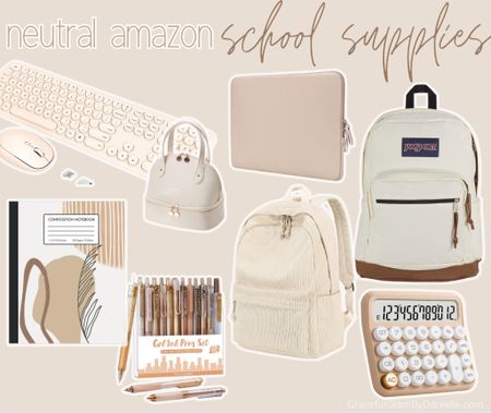 Neutral Back to School Supplies
Beige backpack
Beige back to school
Amazon finds
Amazon back to school finds 

#backtoschool23
#founditonamazon

#LTKBacktoSchool