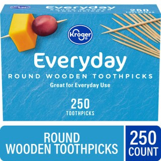 Kroger®  Round Wooden Toothpicks 250 Count | Kroger