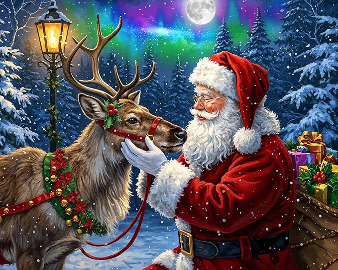 Springbok Santa's Favorite Reindeer 500 Piece Puzzle for Adults and Families - Christmas Puzzle F... | Amazon (US)