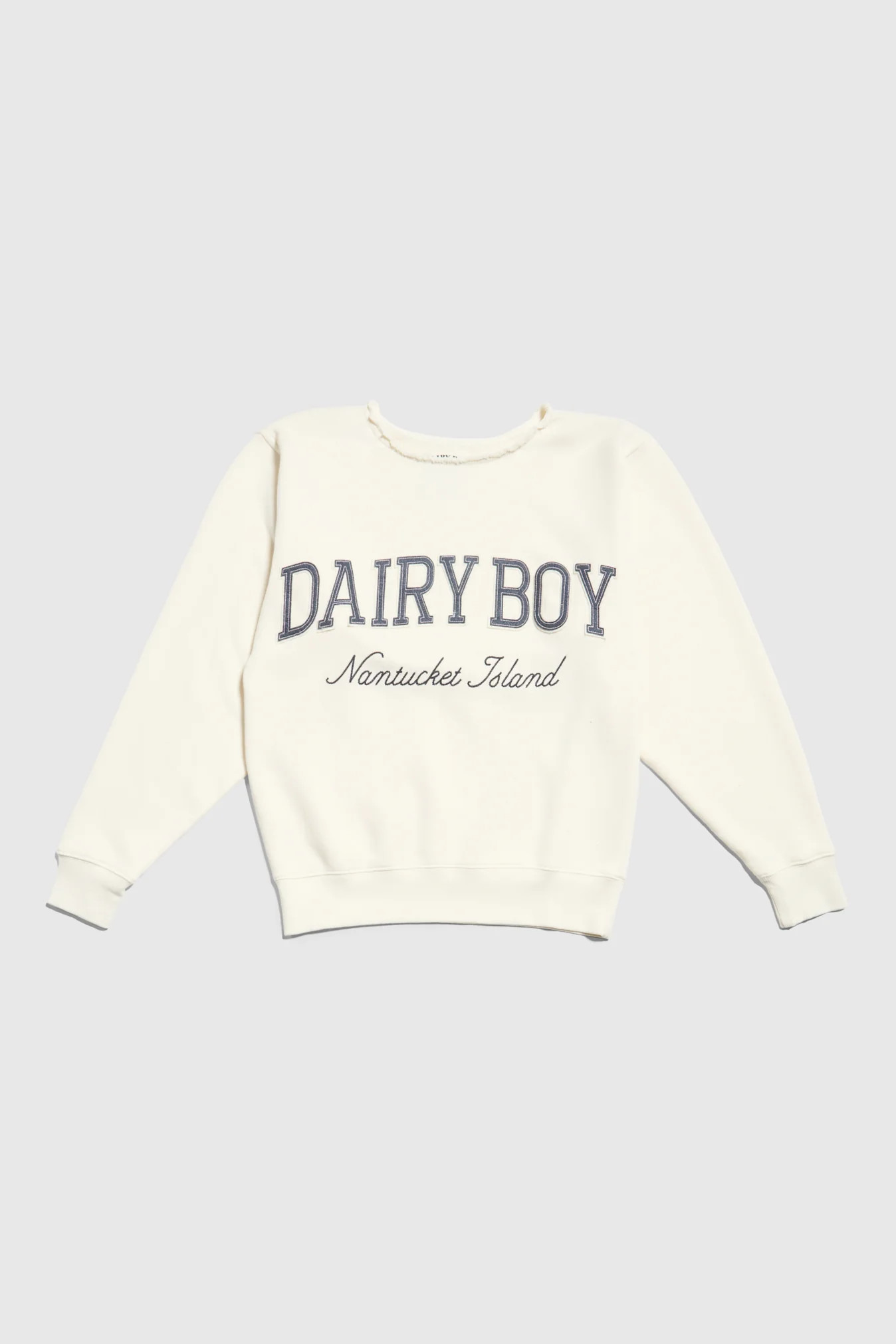 Cut Off Nantucket Island Crewneck | Dairy Boy