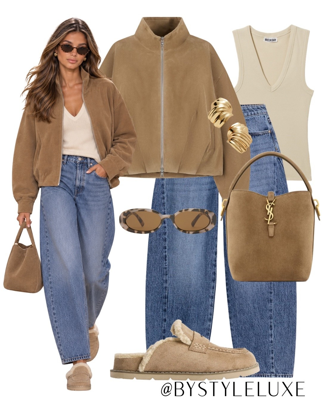 WEEKEND STYLE - Effortless pre autumn style with an on trend suede jacket and @Zara jeans 

#jeans #outfit #jacket

#LTKautumn #LTKjeans #LTKshoes