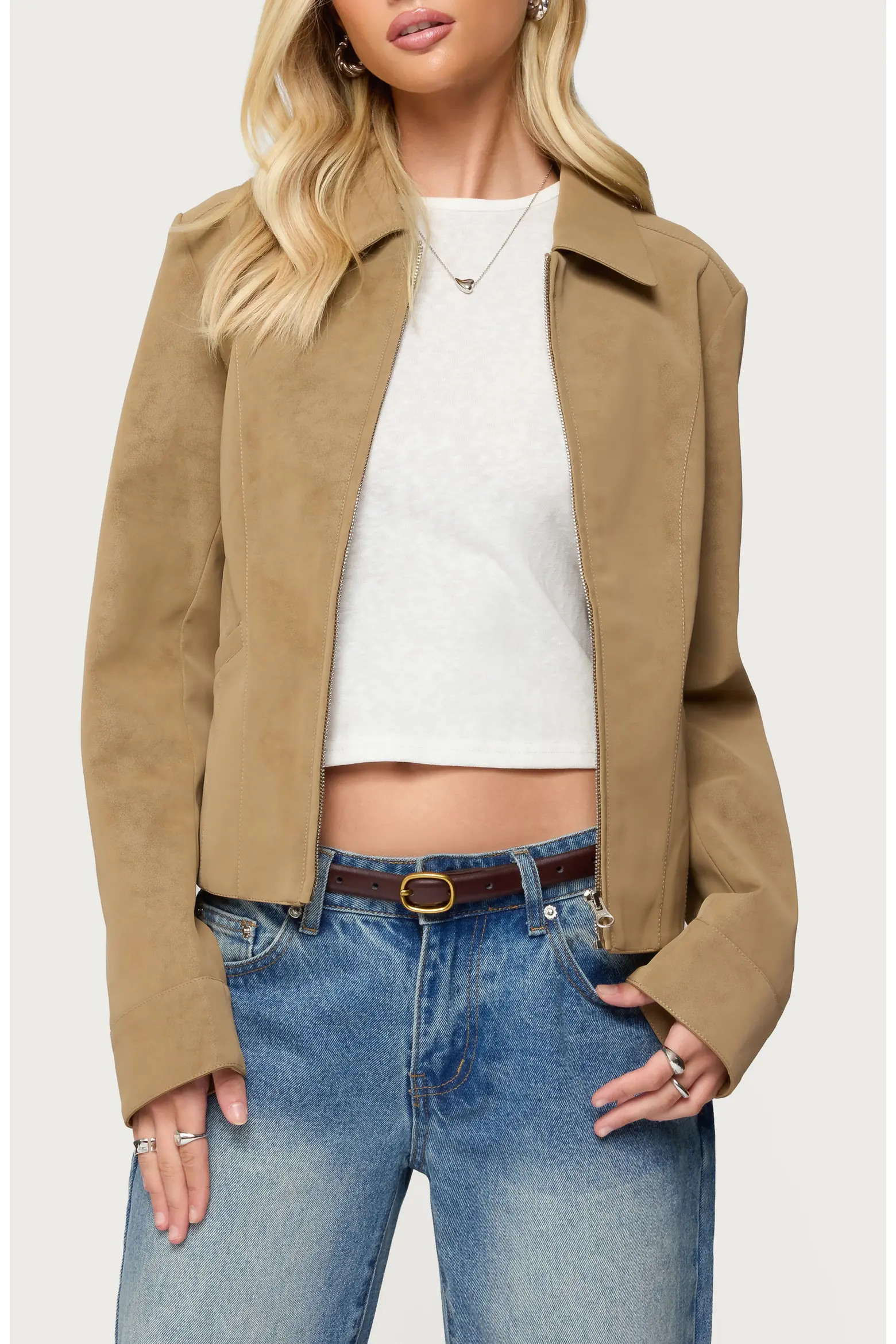 EDIKTED Cozette Faux Leather Jacket (Women) | Nordstrom | Nordstrom