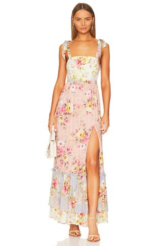 Yumi Kim Mahogany Maxi Dress in Dazzling Garden from Revolve.com | Revolve Clothing (Global)
