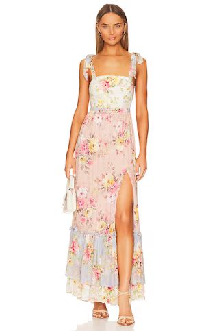Yumi Kim Mahogany Maxi Dress in Dazzling Garden from Revolve.com | Revolve Clothing (Global)