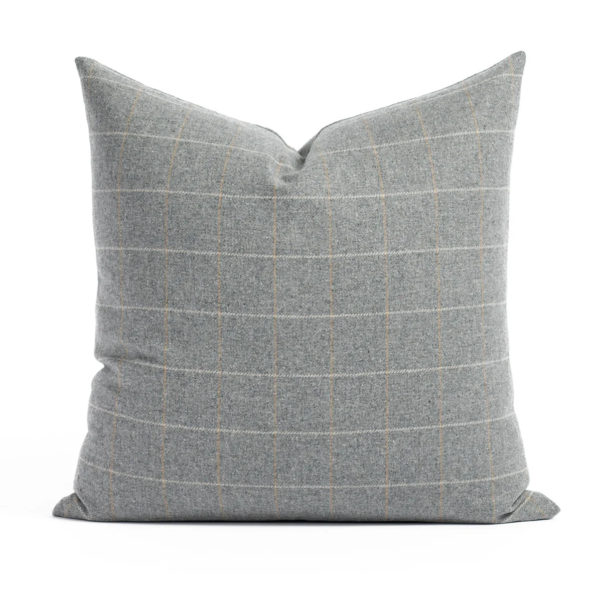 Addison Plaid 20x20 Pillow, Flagstone | Tonic Living