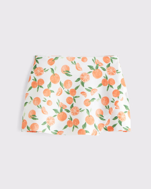 YPB sculptLUX Lined Wrap Skirt | Abercrombie & Fitch (US)