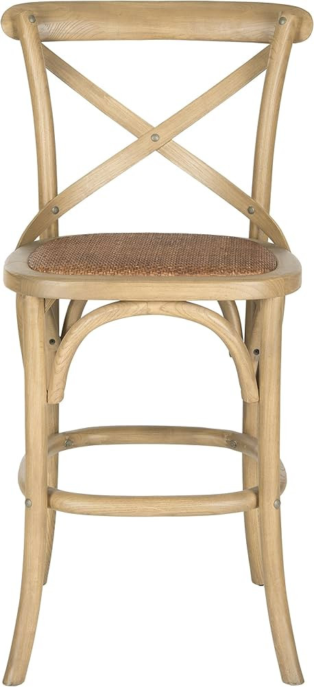Safavieh American Homes Collection Franklin Counter Stool, Oak | Amazon (US)
