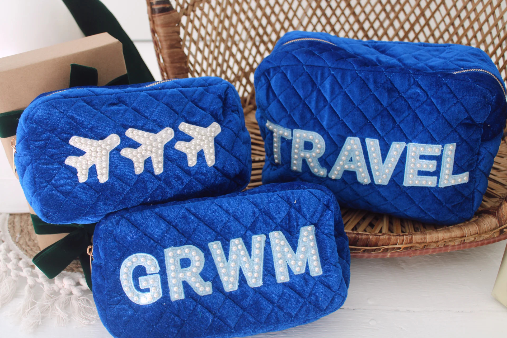 Blue Velvet Bundle (Travel + GRWM + Airplanes) | KenzKustomz