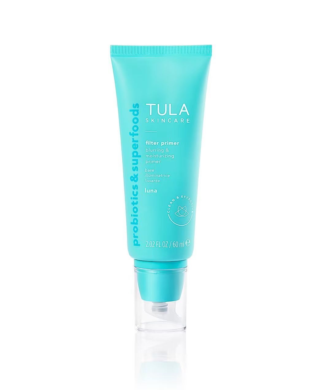 blurring & moisturizing primer supersize (sheerly tinted) | Tula Skincare