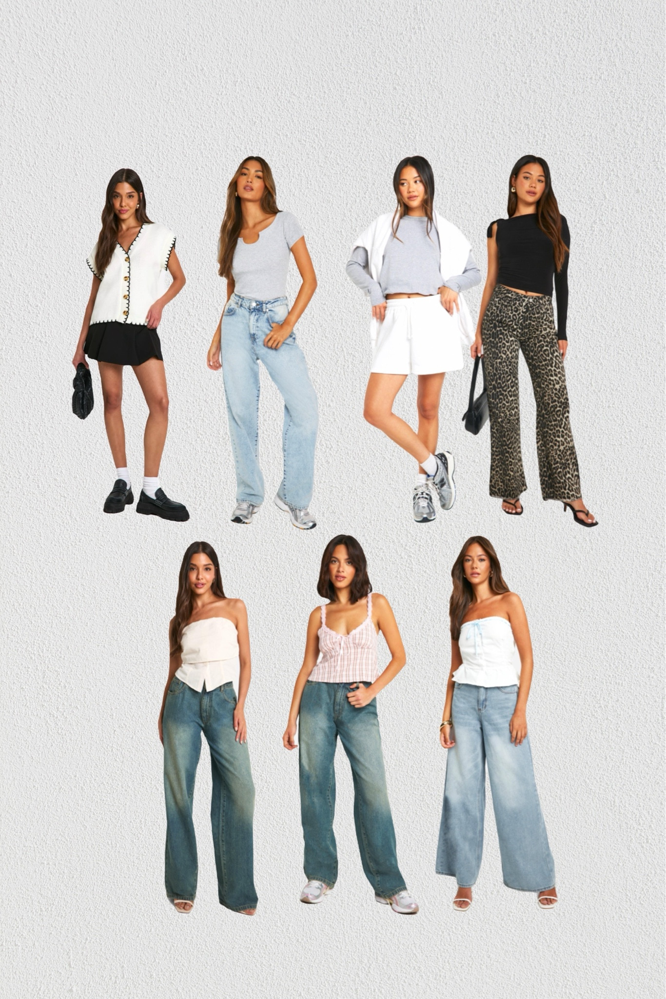 short sleeve, notch neck, bodysuit, Heather grey, long sleeve, bubble hem, cotton, T-shirt, cami, lace trim, checkered, sleeveless, strapless, ruched, bandeau, split hem, corset, white, double layer, slinky, bow detail, knot detail, one sleeve, ribbon, tube top, blanket stitch, knitted, waistcoat, button,

#LTKWorkwear #LTKBacktoSchool #LTKFindsUnder50