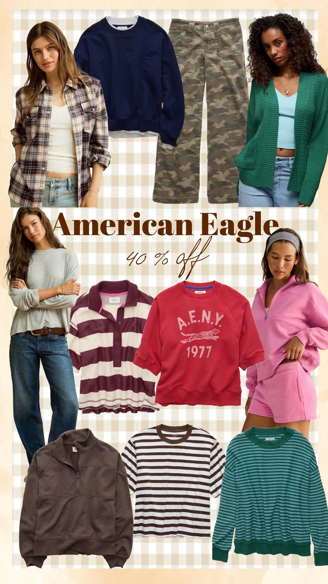 American Eagle 40% off

Sarah Joy, deals, fall fashion, affordable fashion, cozy 

 #LTKmomlife #LTKSeasonal #LTKSaleAlert