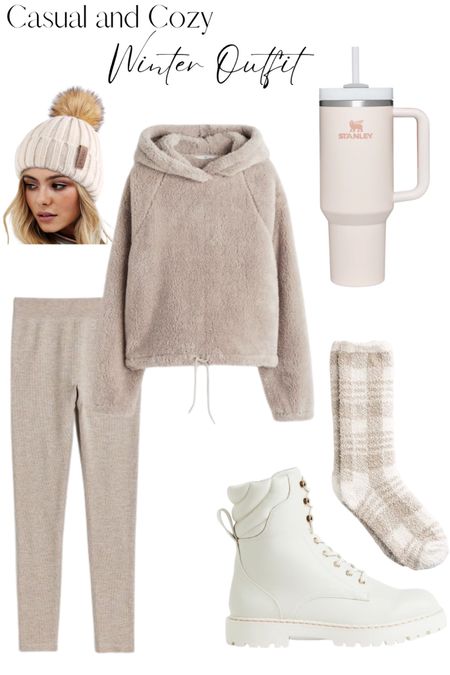 This monochromatic cozy winter outfit is the perfect mix of comfort and style. Look cute and stay warm while running errands in the cold!

#LTKstyletip #LTKunder50 #LTKSeasonal
