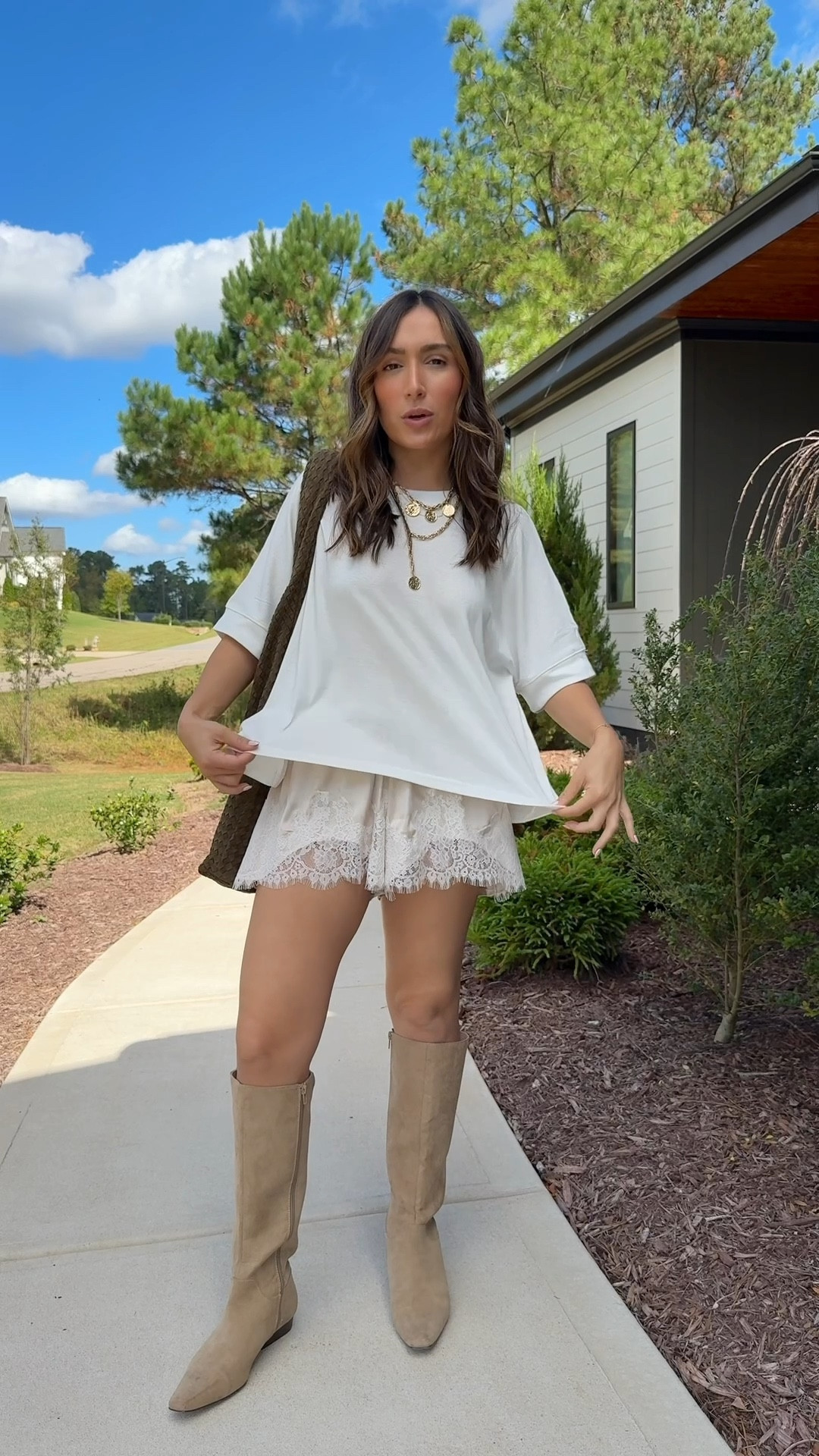 Size small tee and I did a medium in shorts for a looser fit! I could’ve done small too  

#LTKFindsUnder50 #LTKFindsUnder100