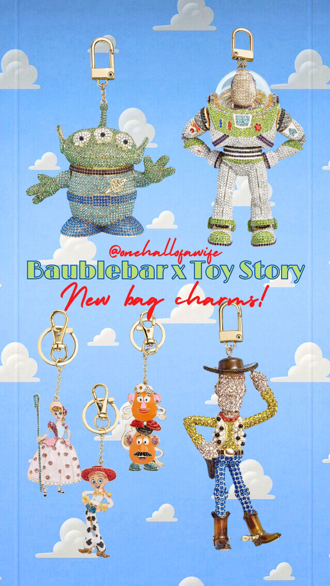 BaubleBar x Toy Story
New bag charms! 😍
On sale now!

#LTKHoliday #LTKGiftGuide