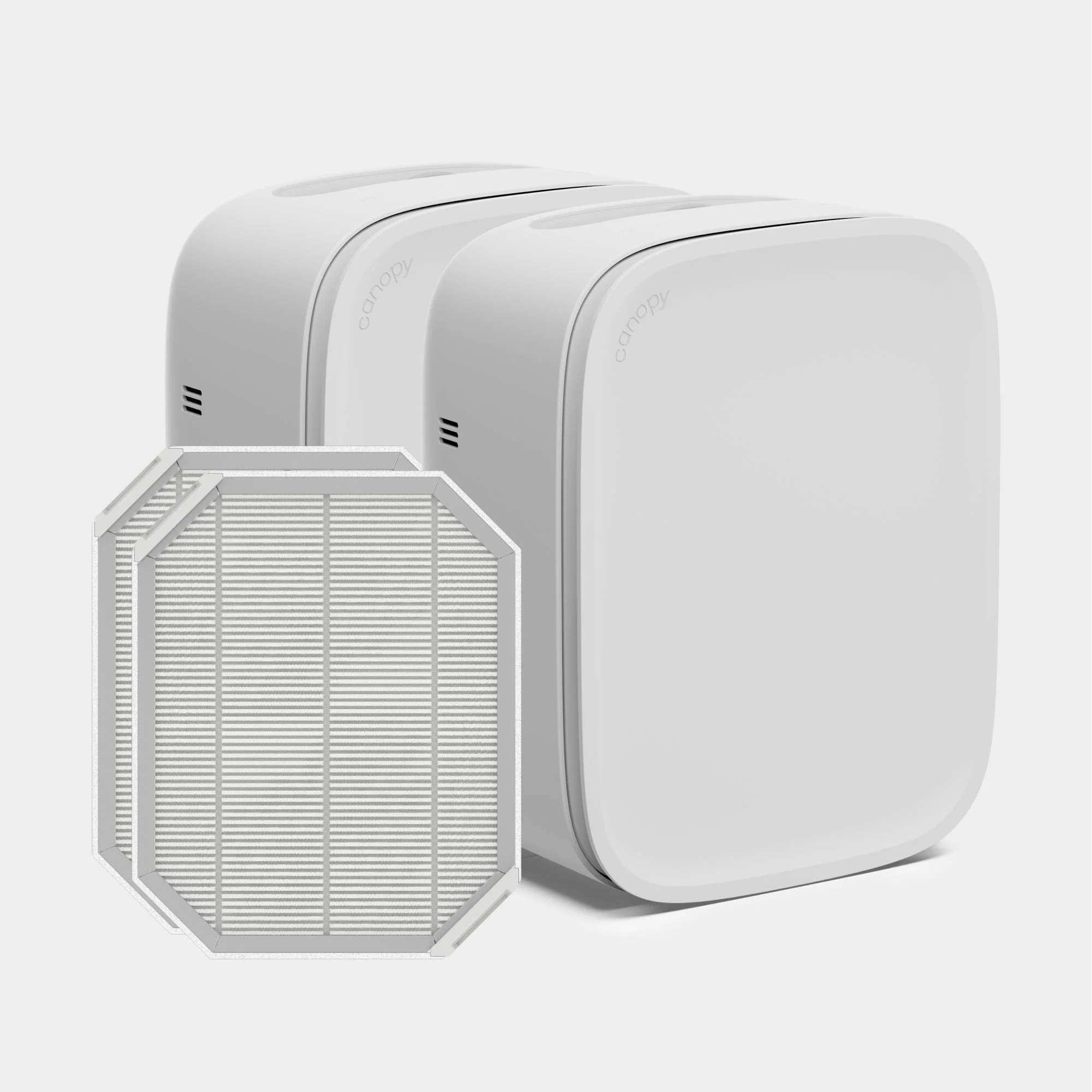 Bedside Air Purifier Duo | Best Home Air Cleaners for Allergies & Dust Removal | Canopy (getcanopy.co)