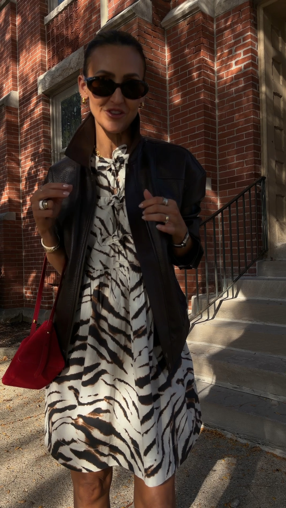 Ended up wearing the little Ganni dress and Paige jacket for life group tonight! Both are on sale with code FALL! 
Dress 34 and jacket xs

#LTKootd #LTKSeasonal #LTKSaleAlert