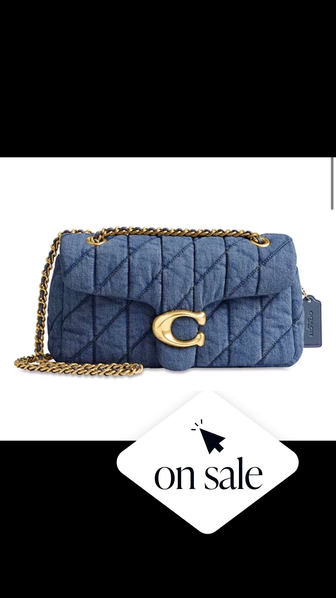 The Coach Denim Tabby 26 is 40% off 🙌🏾🙌🏾🙌🏾🙌🏾 

Black Friday, cyber Monday, cyber week, 

#LTKGiftGuide #LTKHoliday #LTKCyberWeek