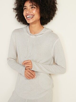 Relaxed Plush-Knit Hoodie for Women | Old Navy (US)