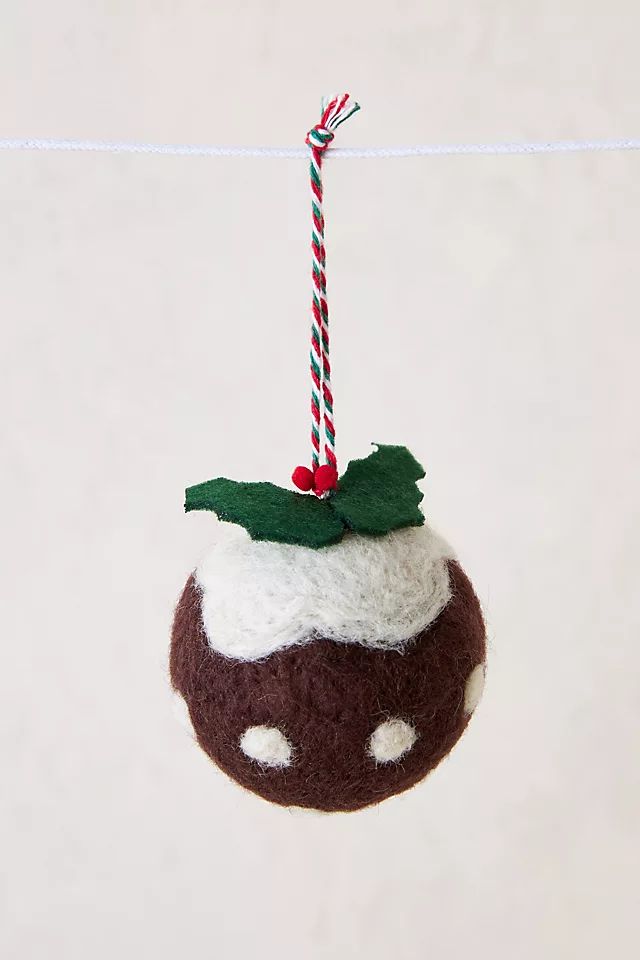 Christmas Pudding Tree Decoration | Anthropologie (UK)