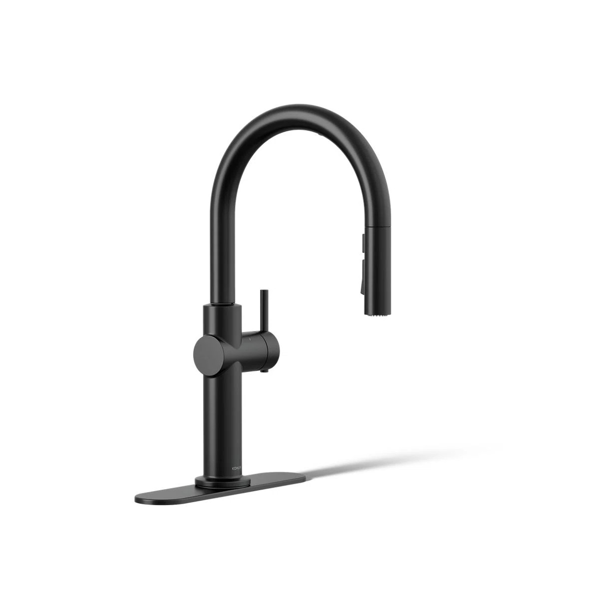 Crue Touchless Pull-Down Kitchen Sink Faucet with Three-Function Sprayhead K-22974-BL | Wayfair North America