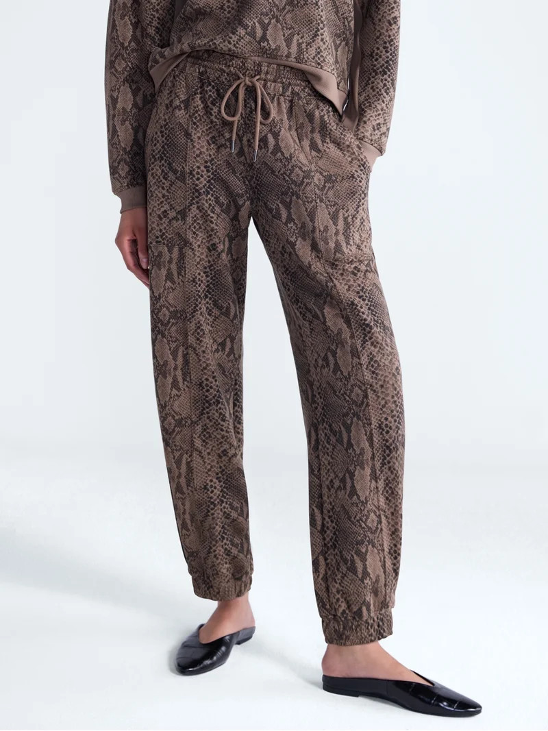 Scoop Women's and Plus Scubaknit Barrel Pants, Regular, Short Lengths, Sizes SX-4X | Walmart (US)